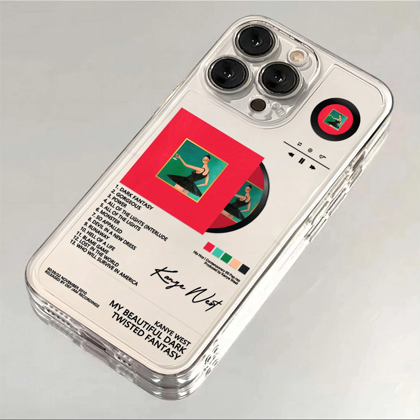 My Beautiful Dark Twisted Fantasy - Cover 2 | iPhone case